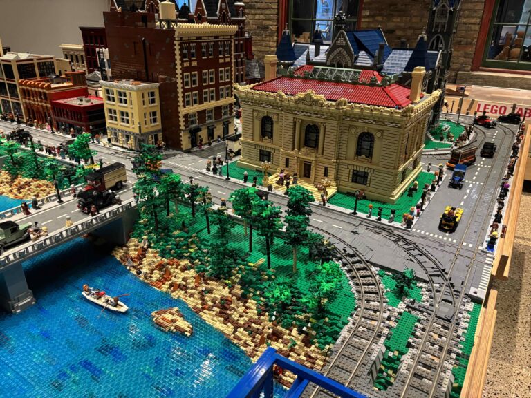 Slice of 1920s life in Grand Rapids built from LEGO®